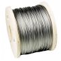 Câble en acier inoxydable dia 1-8mm 1.4406 V4A 5-250 mètres Câble en acier 7x7 et 7x19