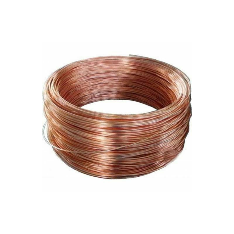 Fil de cuivre vierge Ø0.1-5mm Cu-ETP sans vernis Fil Cu non revêtu 2-750 mètres Evek GmbH - 1