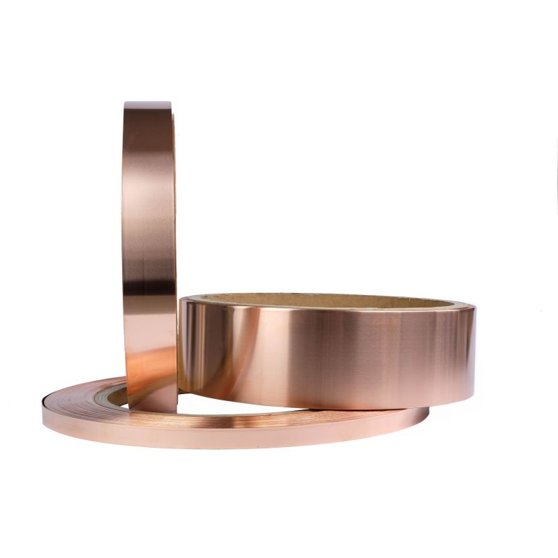 Bande de cuivre 0.05-0.4mm largeur 20mm-200mm bande feuille de cuivre 0.1 mètre à 100 mètres Evek GmbH - 1