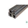 Tube carré Tube acier Profilé creux Tube acier carré dia 20x20x2 à 80x80x3 Evek GmbH - 4