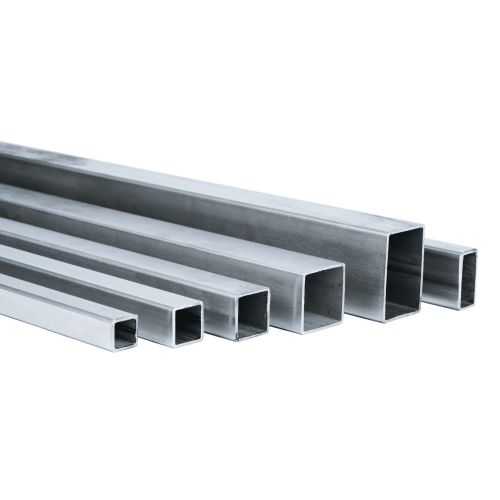 Tube carré en acier inoxydable 10x10x1mm-60x60x2mm 304 Tube carré 2 mètres