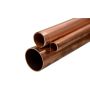 Tuyau en cuivre 3x0.5mm-54x1.5mm tige 2.0090 Aisi C11000 chauffage eau potable 0,1-2 mètres
