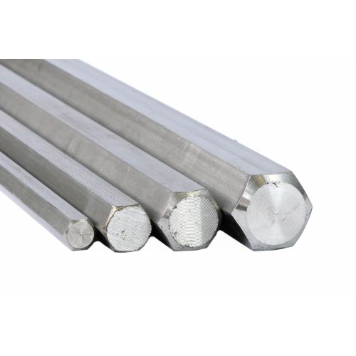 Hexagone inox SW 18mm-60mm 1.4305 tige hexagonale VA V2A 303 tige hexagonale