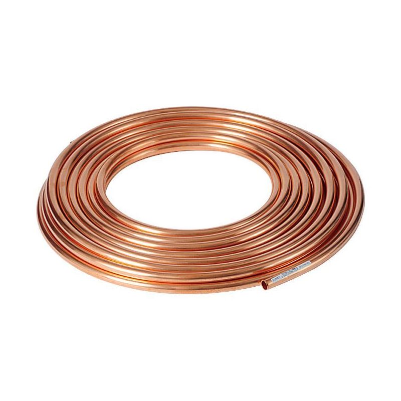 Tube cuivre doux recuit 1х0.2mm-3х0.5mm Cu-DHP/CW024A en bague 2.1990