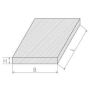 magnésium az31b alloy plaque 0.5-3mm pureté 97% min. nous m11311