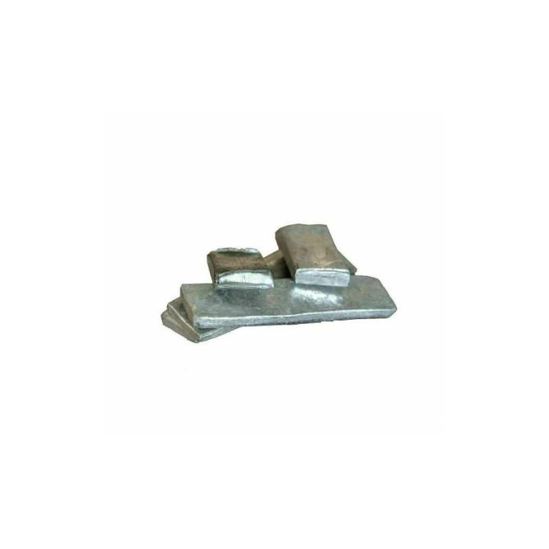 Barres d'indium 99,99% de 1 gramme à 5 kg élément de lingot 49 Métal pur In (49)