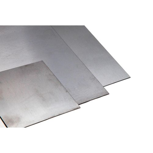 Tôle de zirconium 0.5-3mm Plaques Zr 99.9% Métal Découpe sur mesure 100-1000mm