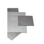 Tôle de zirconium 0.5-3mm Plaques Zr 99.9% Métal Découpe sur mesure 100-1000mm