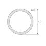 Tube en titane Grade 5 rond 8-15mm 3.7165 Classe 5 Tube Gr.5 Anti-Acide