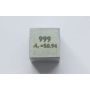 Vanadium V métal cube 10x10mm poli 99,9% pureté cube