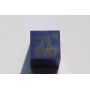 Titane Ti anodisé bleu cube métal 10x10mm poli 99,5% de pureté Titanium cube