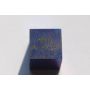 Titane Ti anodisé bleu cube métal 10x10mm poli 99,5% de pureté Titanium cube