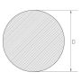 Inconel® 617 Alloy Bar 19.304-152.908mm 2.4663 Barre ronde N06617 Matériau rond